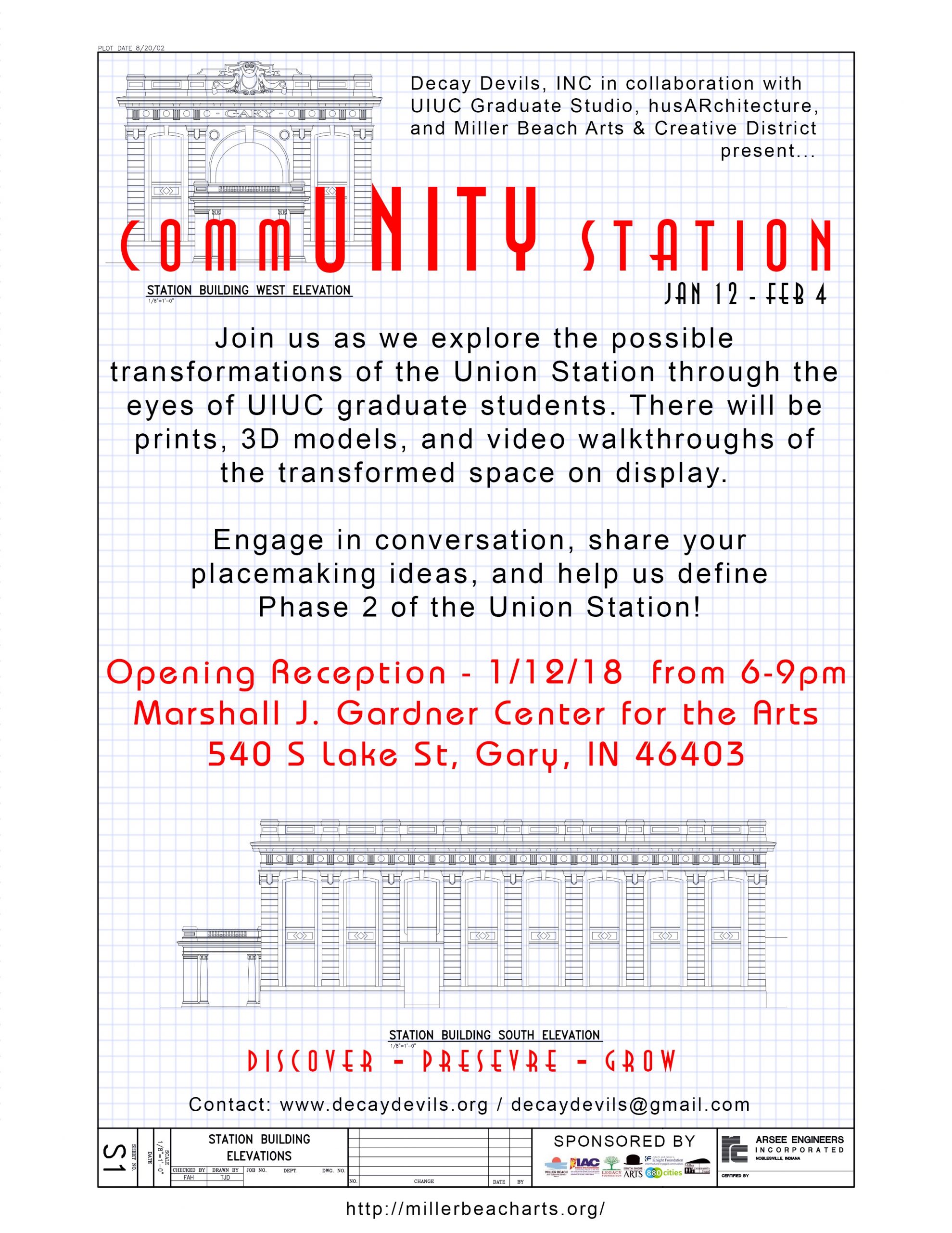 Opening Reception: CommUNITY Station exhibit