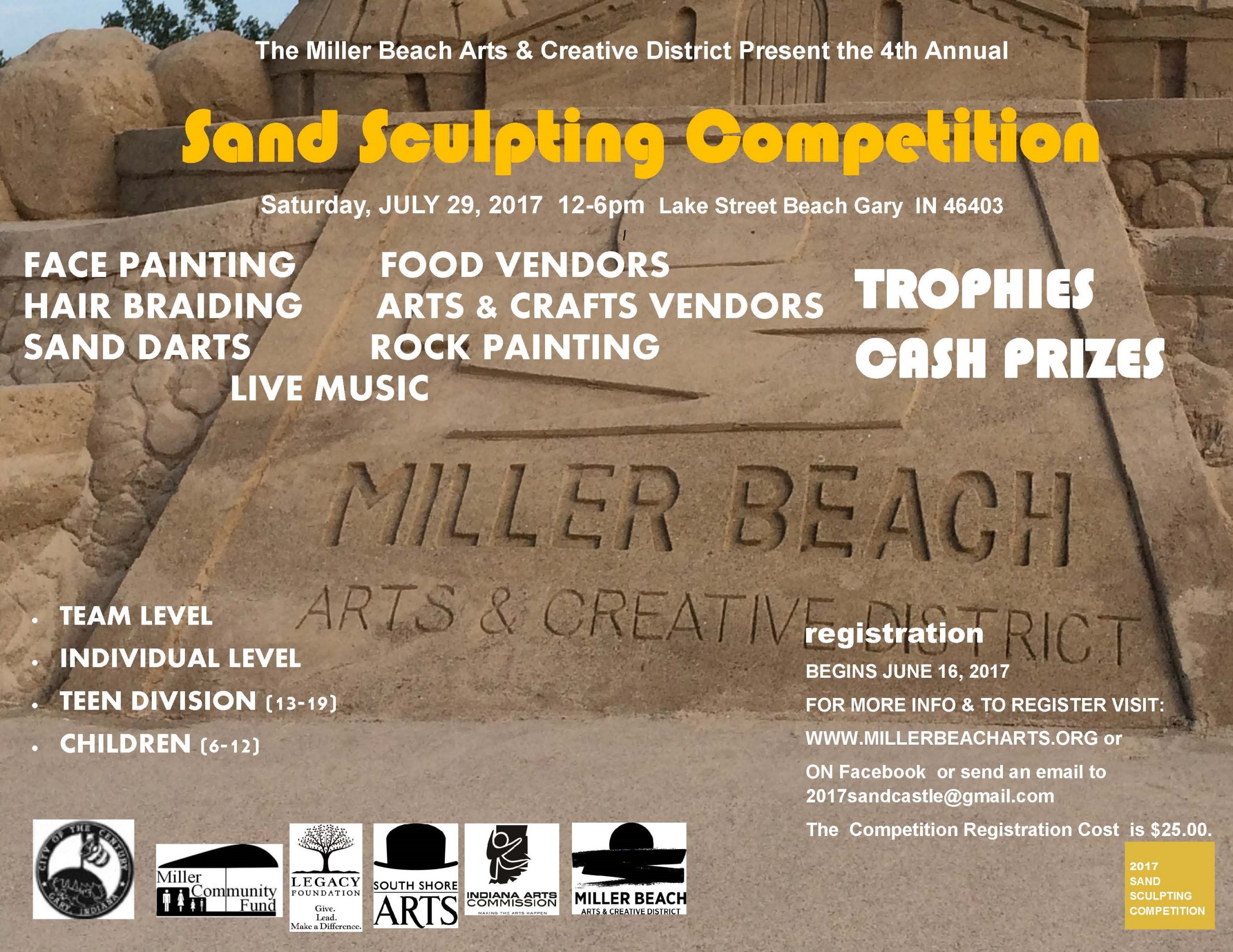 Sand Castle Competition and Beach Party
